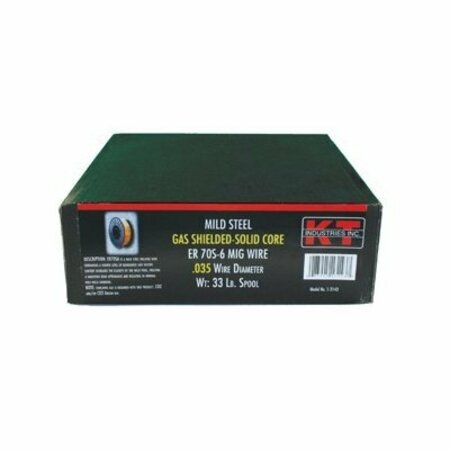 K-T INDUSTRIES MIG Welding Wire, 0.035 in Dia, 70S-6 Mild Steel 1-3143